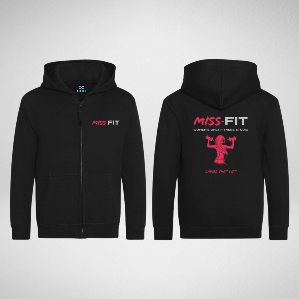 MISS-FIT Zipped Hoodie