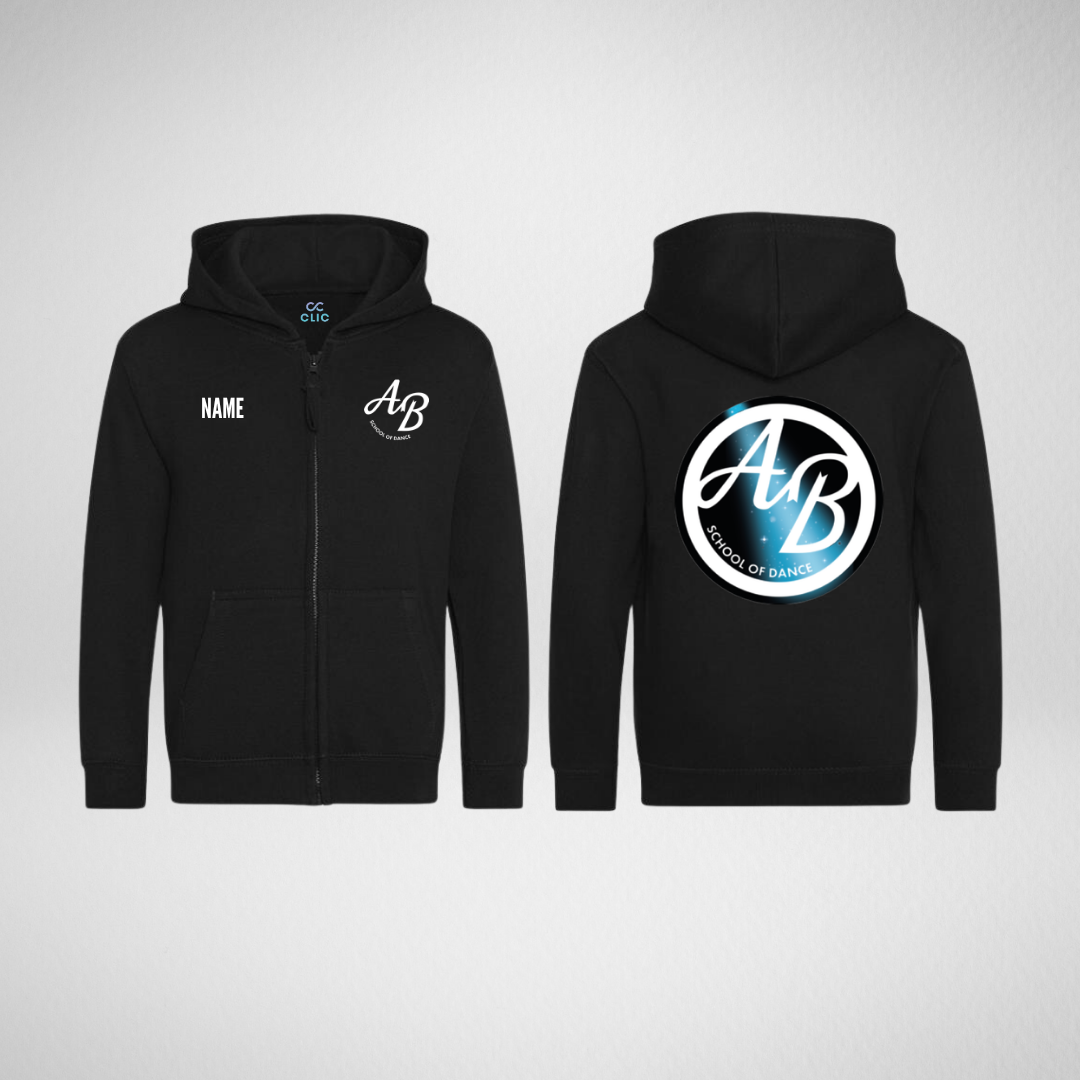 AB School of Dance Zipped Hoodie
