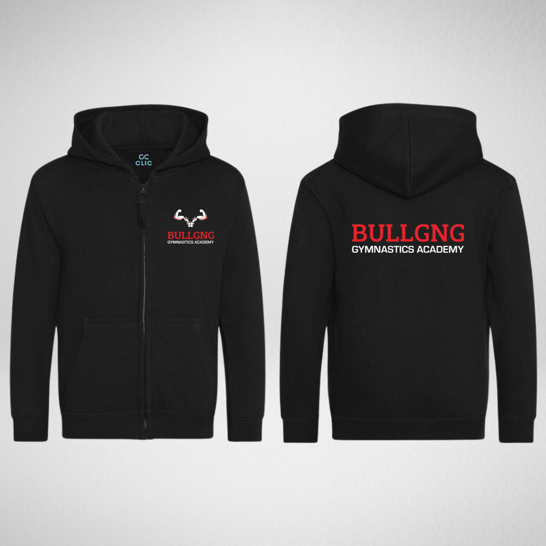BullGNG Gymnastics Academy Zipped Hoodie