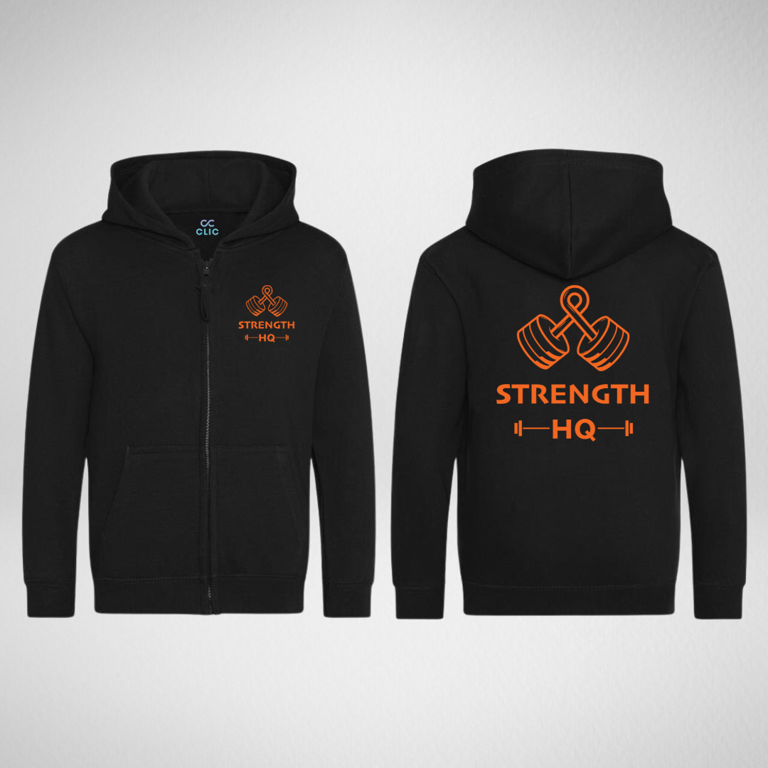 Strength HQ Zipped Hoodie