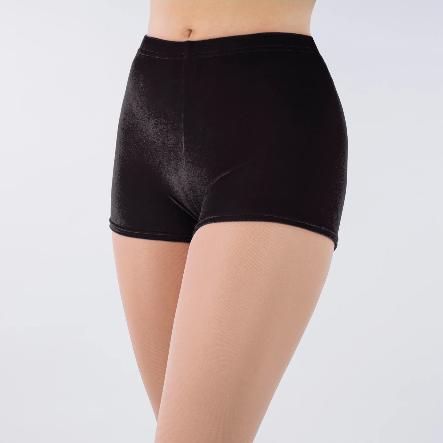 Purple Lane Performance Academy Jenna Stretch Velour Shorts