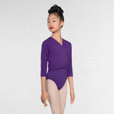 Purple Lane Performance Academy Cotton/Poly X Over Cardigan