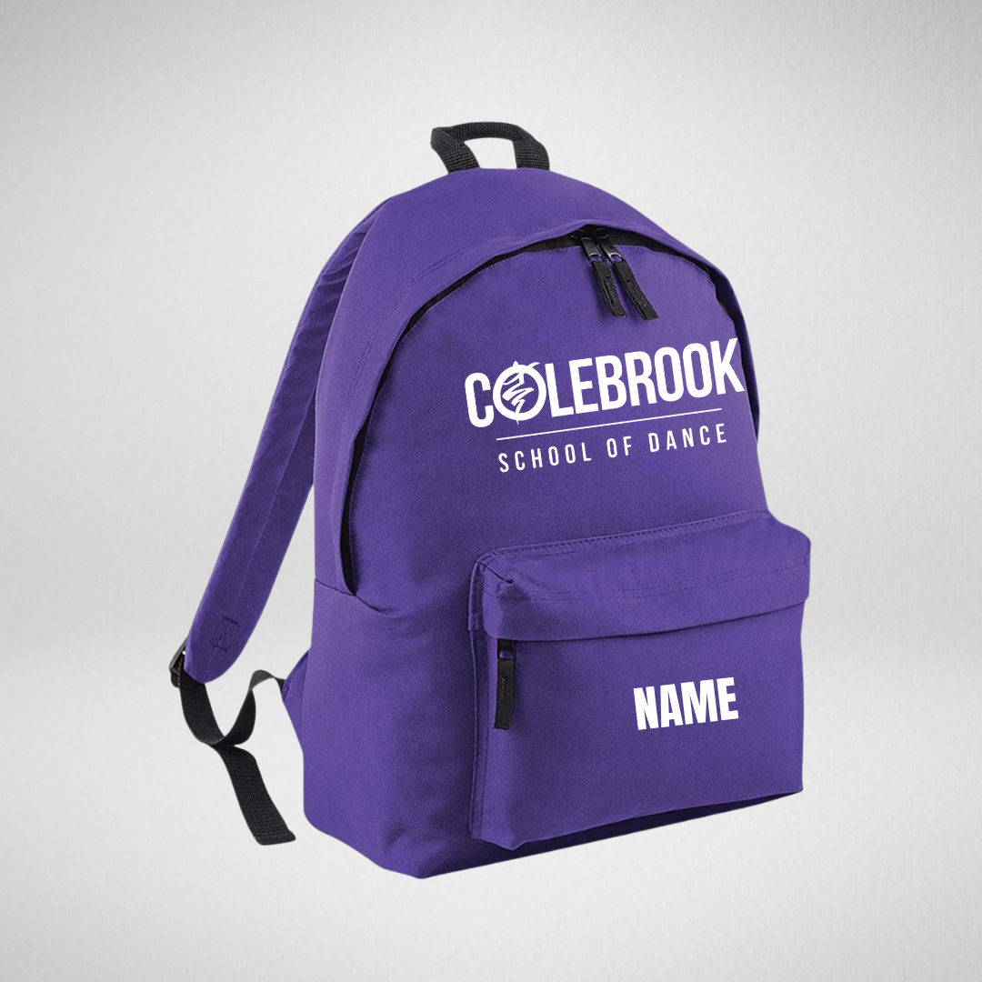 Colebrook School of Dance Purple Original Rucksack