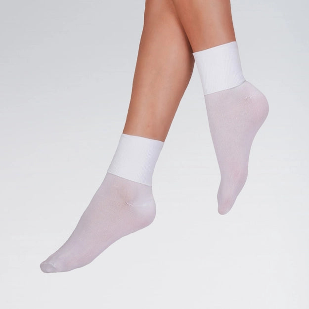 Silky Essentials Ballet Socks White