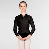 Long Sleeved Acrylic Wrap Over Cardigan