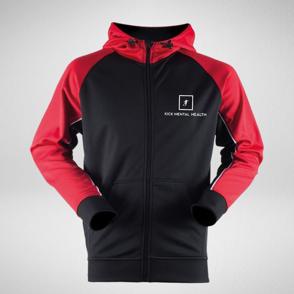 Kick Mental Health Zipped Sports Hoodie
