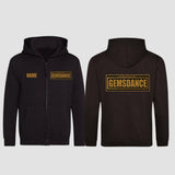 Gems Dance Zipped Hoodie