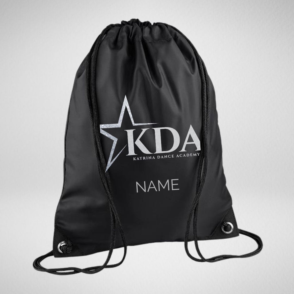Katrina Dance Academy Glitter Drawstring Bag