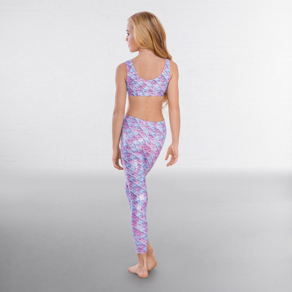 Mermaid Scale 2 Piece Set-Acro & Gymnastics-Enpoint Dancewear