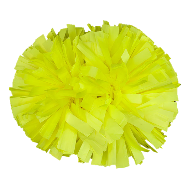 Neon Yellow Cheerleading Pom Poms