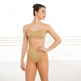 Silky Seamless Clear Back Bra Top-Accessories-Enpoint Dancewear