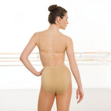 Silky Seamless Clear Back Bra Top-Accessories-Enpoint Dancewear