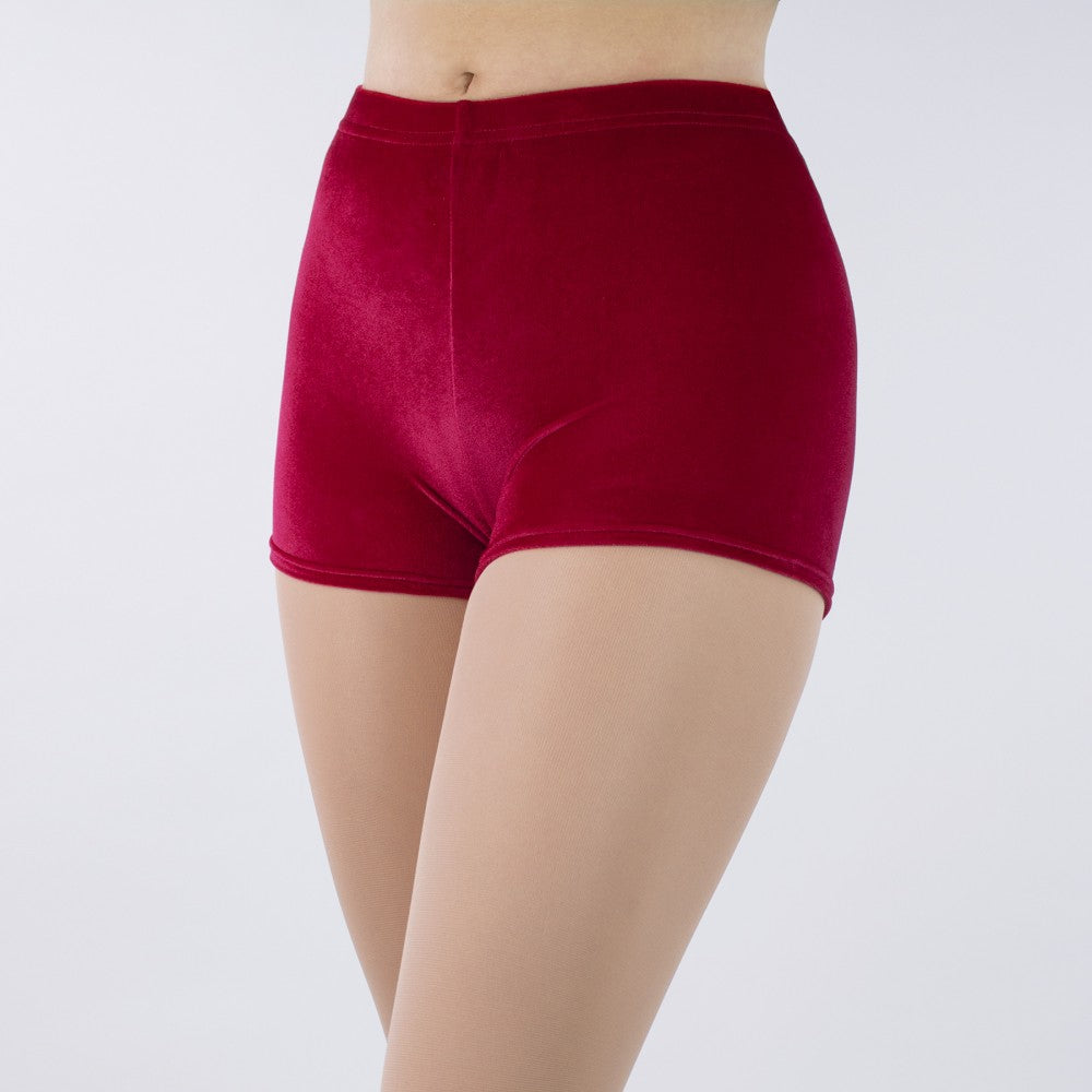 Acro/Gymnastics Velour Shorts-Acro & Gymnastics-Enpoint Dancewear