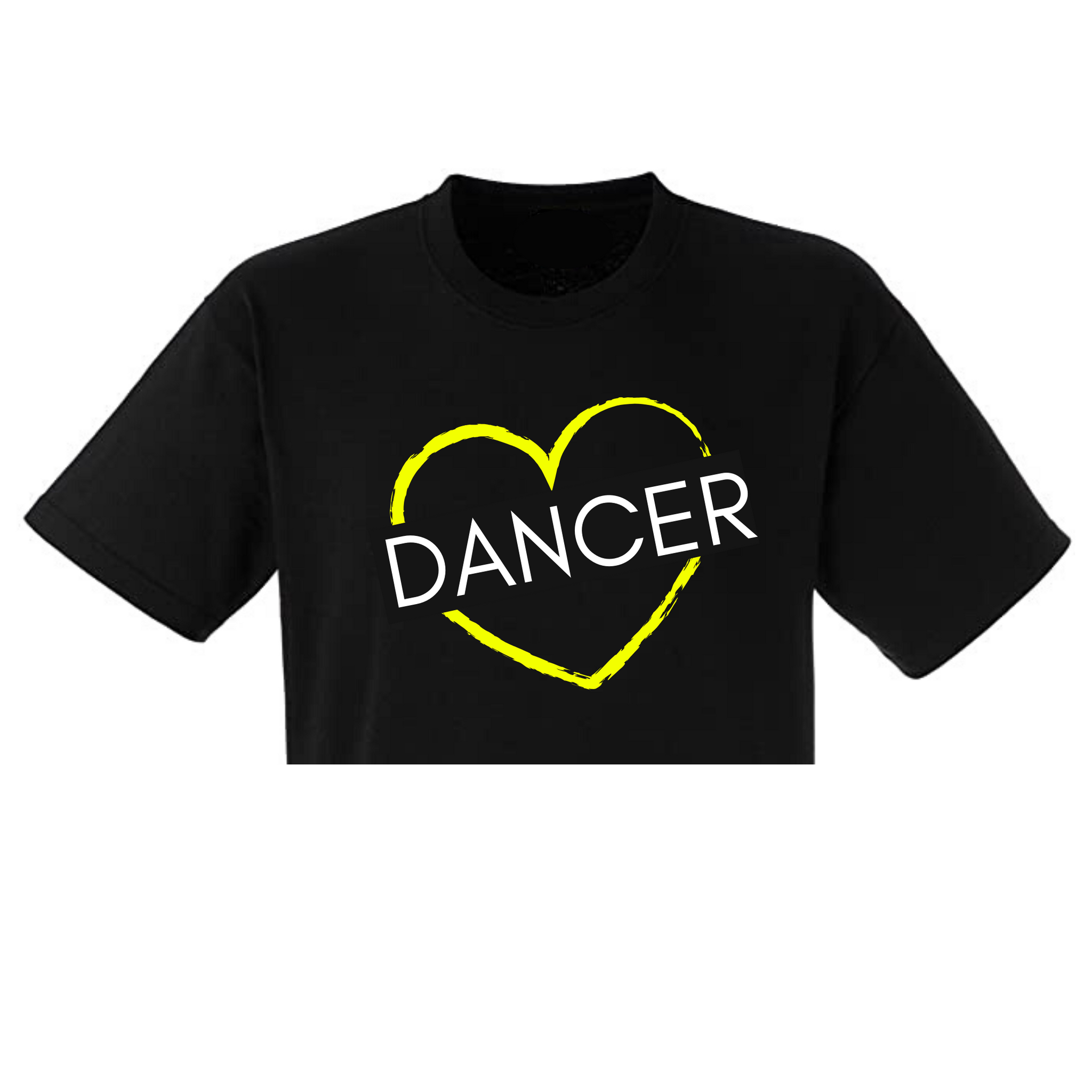 Electric Heart Cropped T-shirt