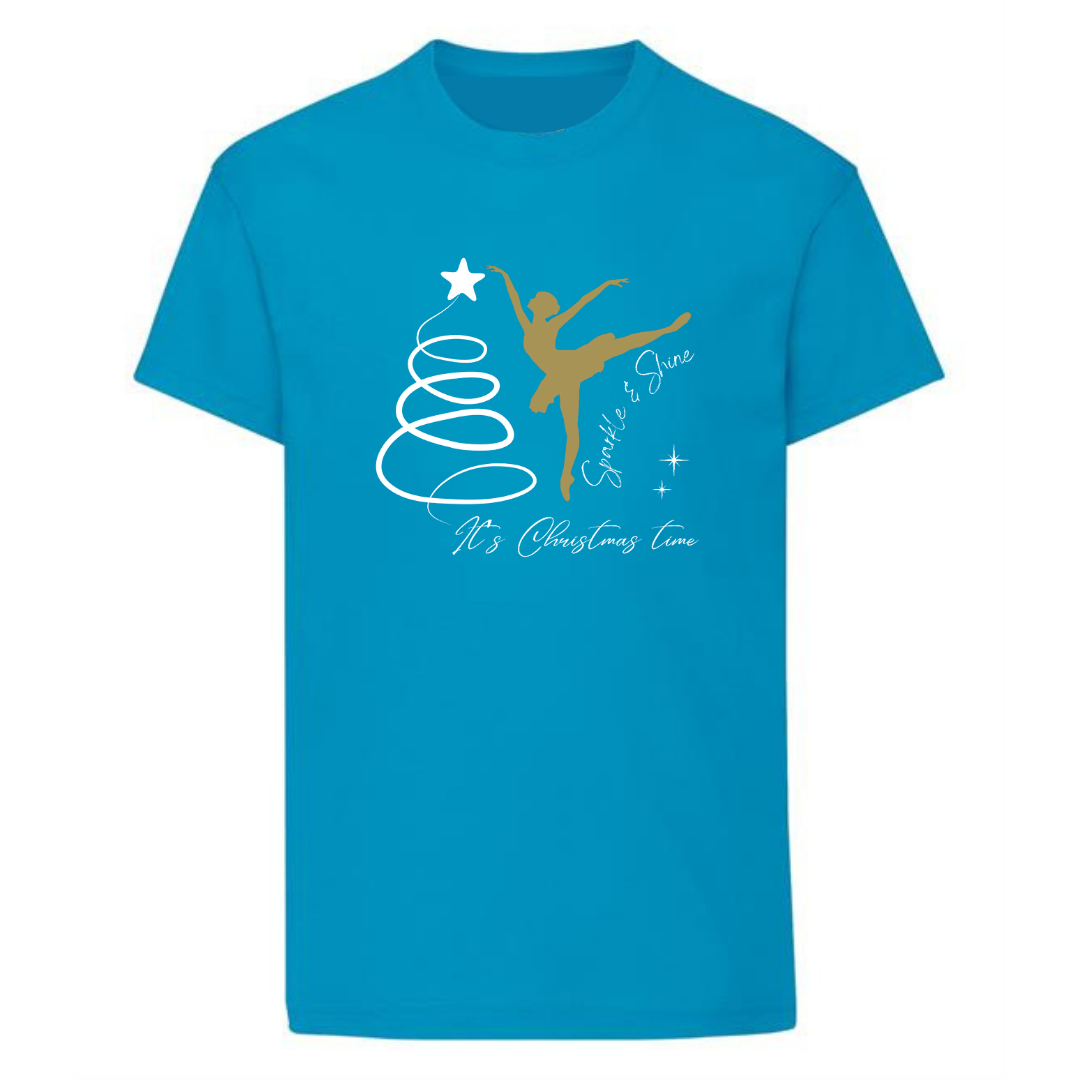 Sparkle & Shine Dancer Christmas Tee
