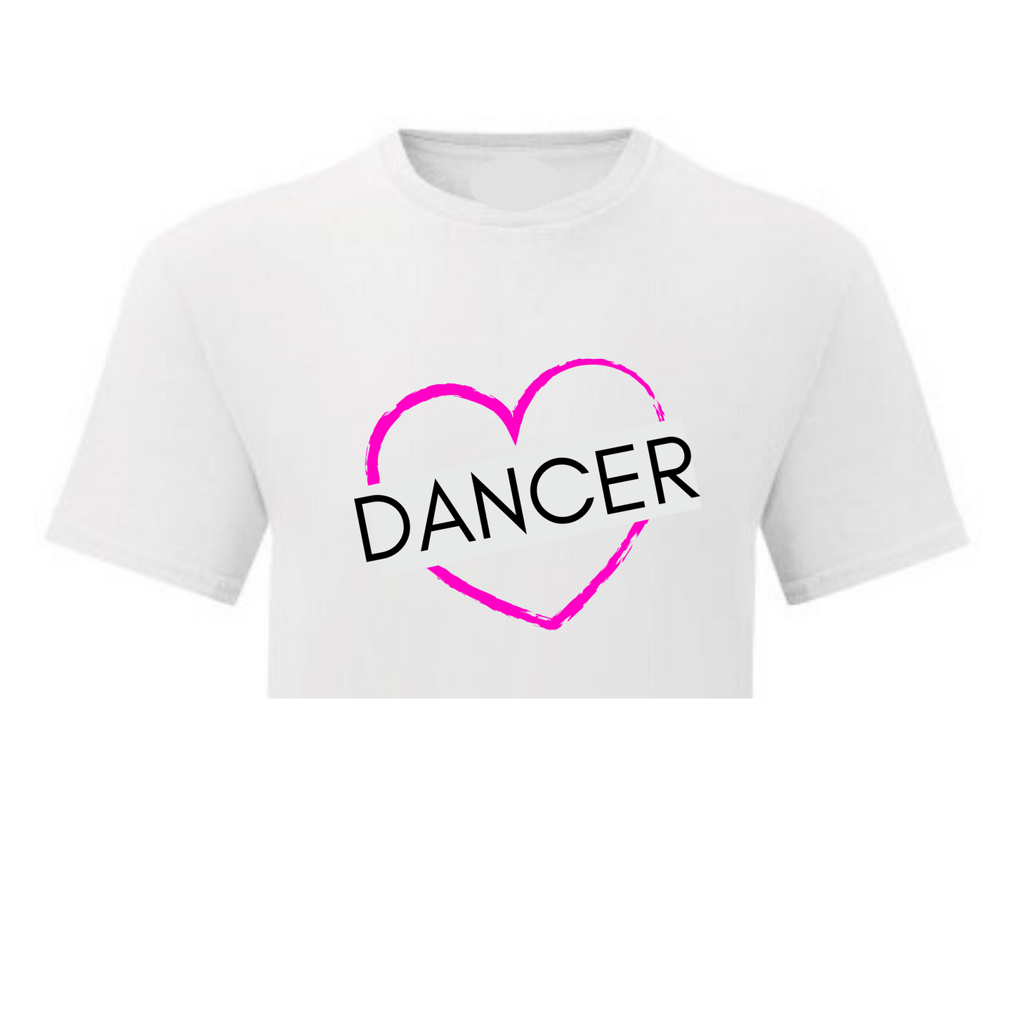 Electric Heart Cropped T-shirt