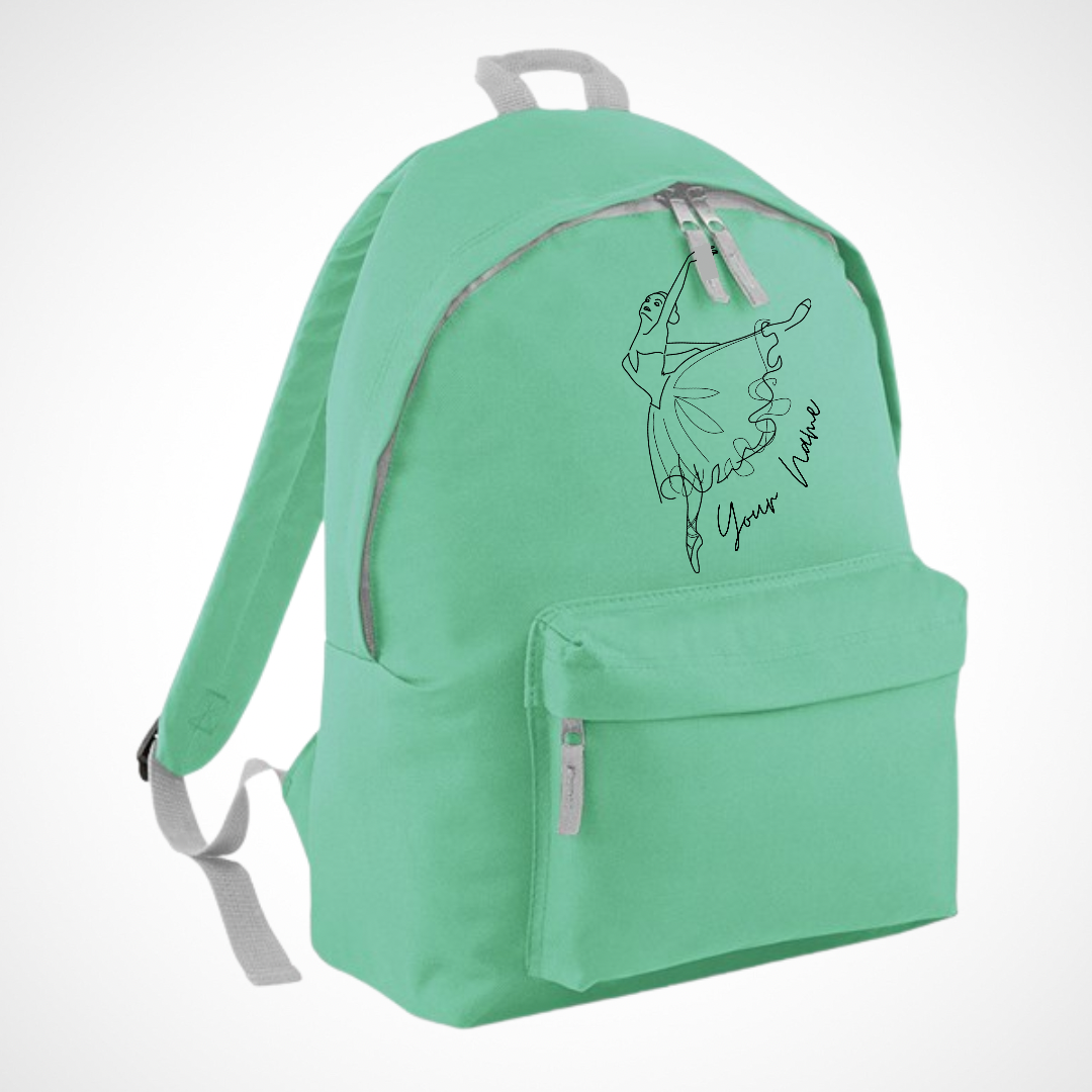 Personalised Dancer Rucksack