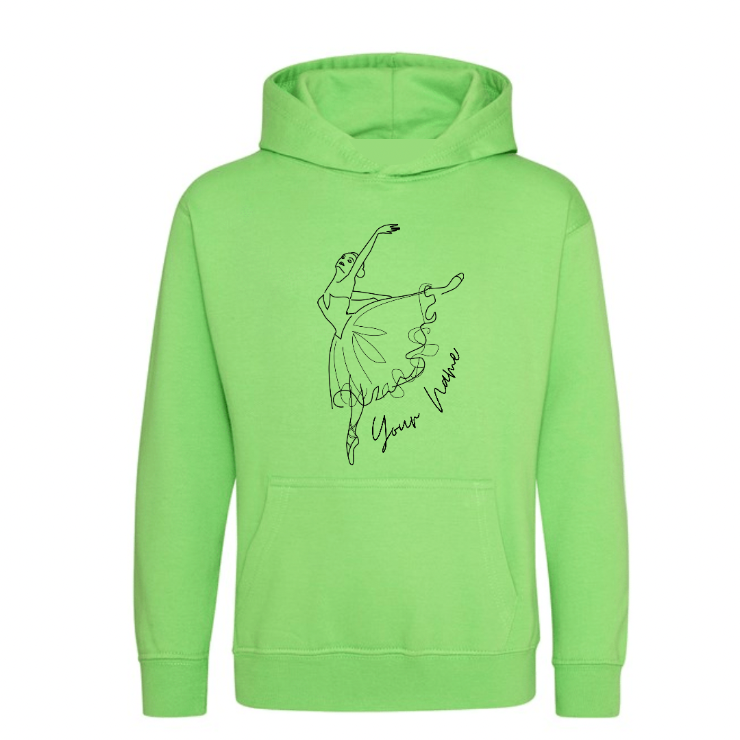 Personalised Dancer Hoodie