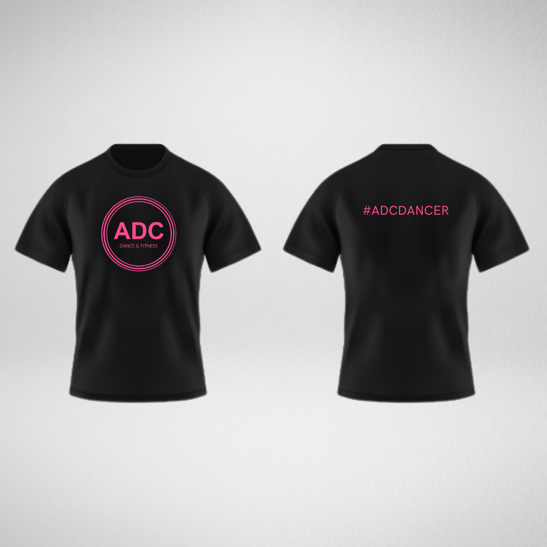 ADC Dance & Fitness Glitter Print T-shirt