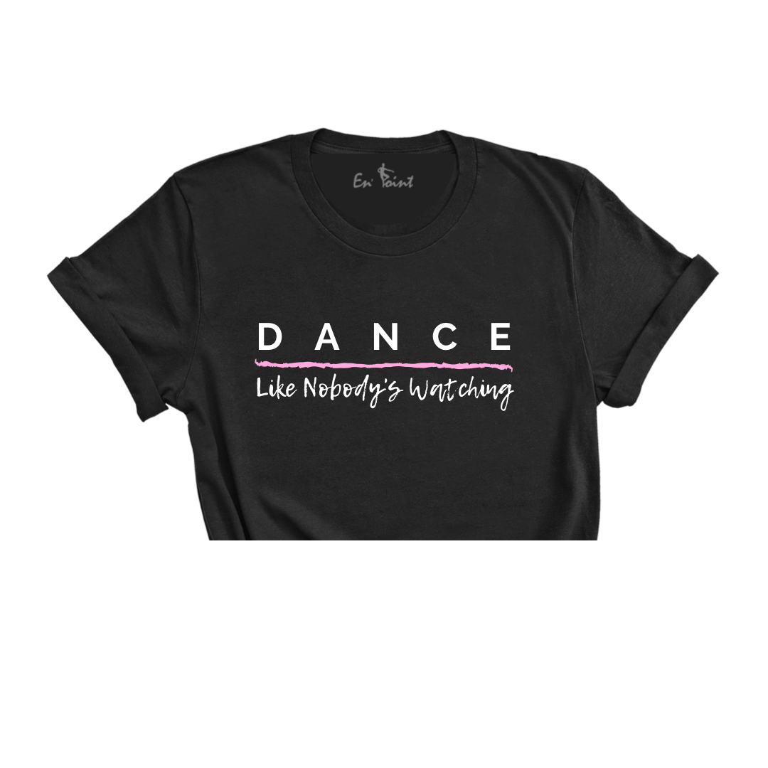 Dance Like Nobody’s Watching Cropped Tee