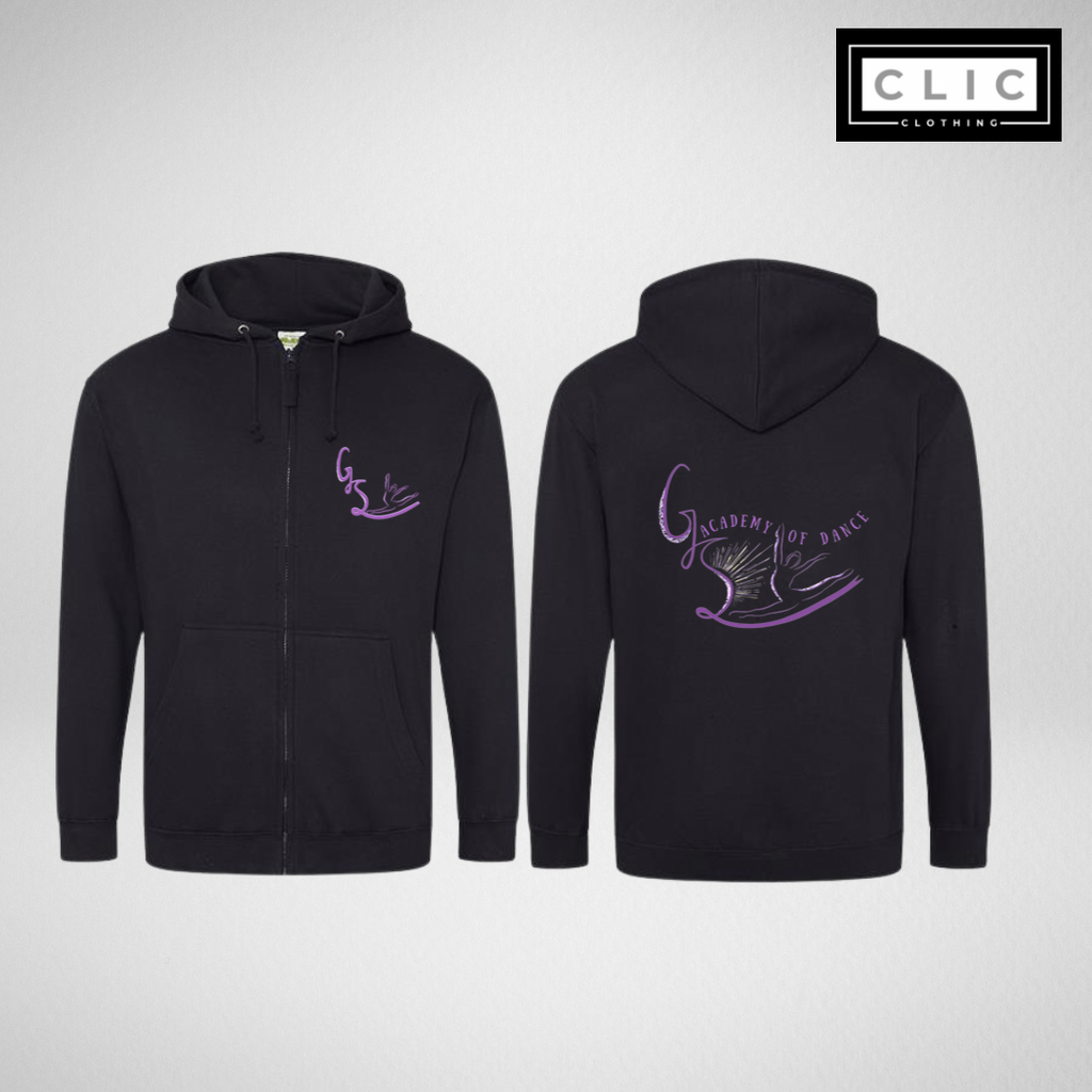 GS Academy Of Dance Zipped Hoodie