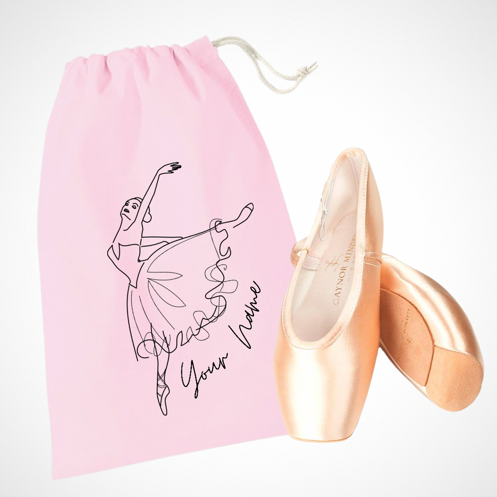 Personalised Dancer Pointe Shoe Bag
