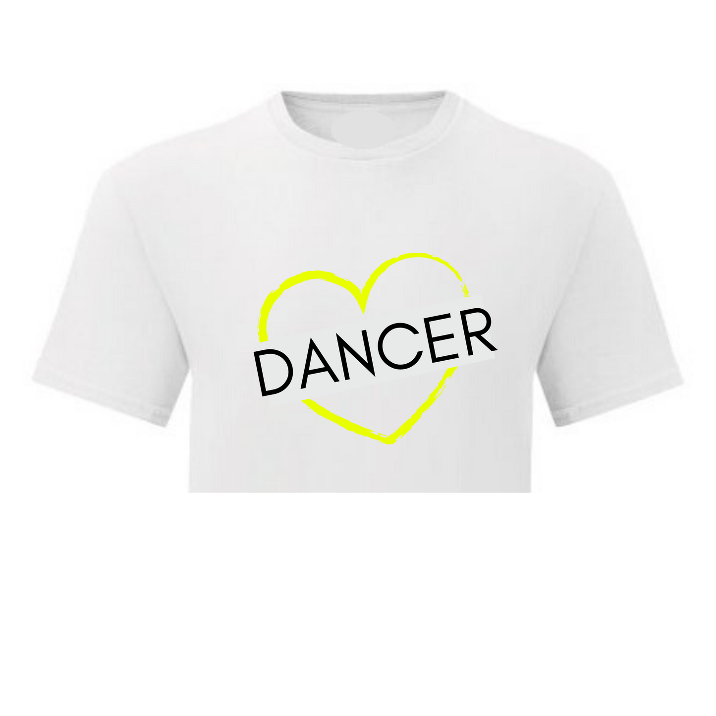 Electric Heart Cropped T-shirt