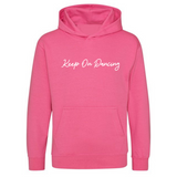 Keep On Dancing Slogan Hoodie