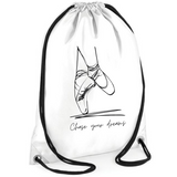 Chase Your Dreams Drawstring Bag