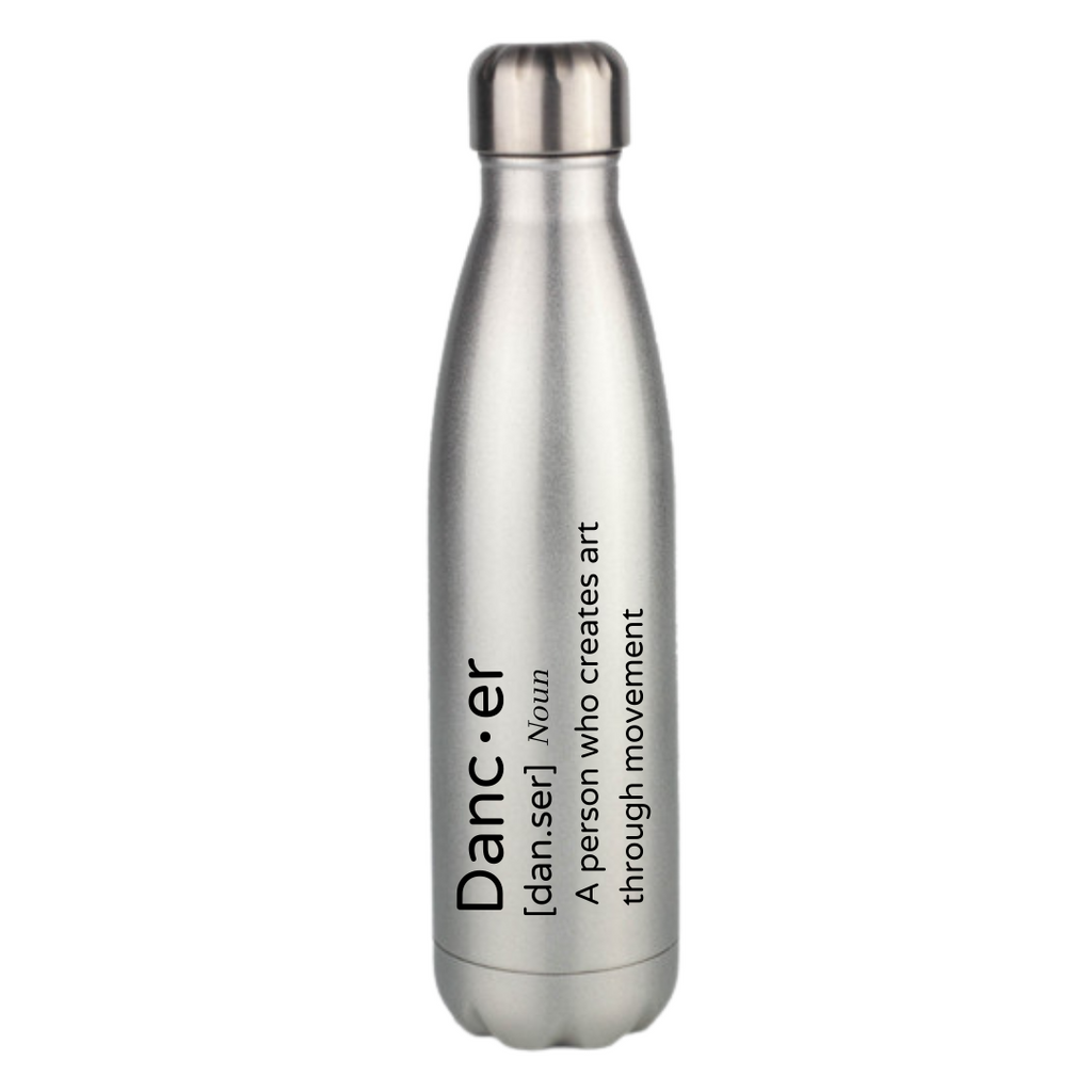 Dancer Definition Glitter Hydro Bottle