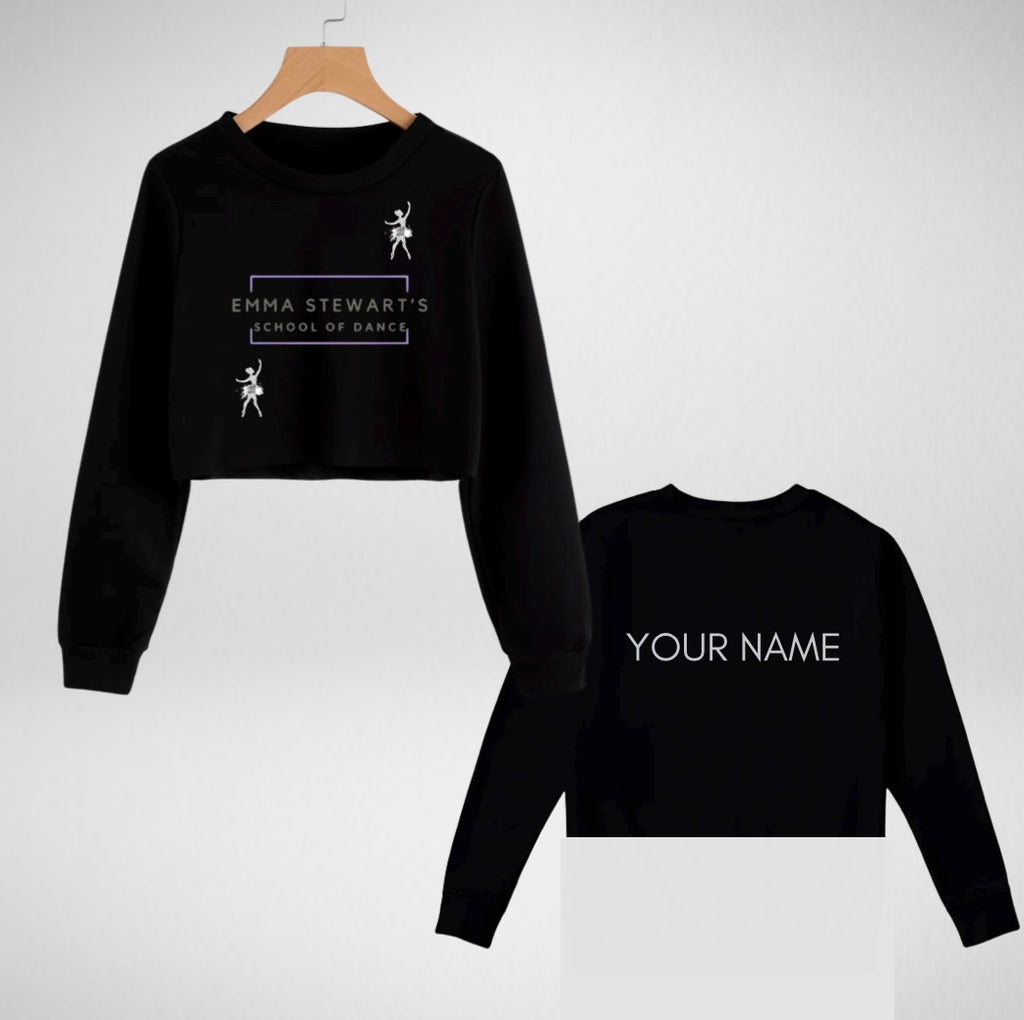 Emma Stewart's School Of Dance Cropped Sweatshirt