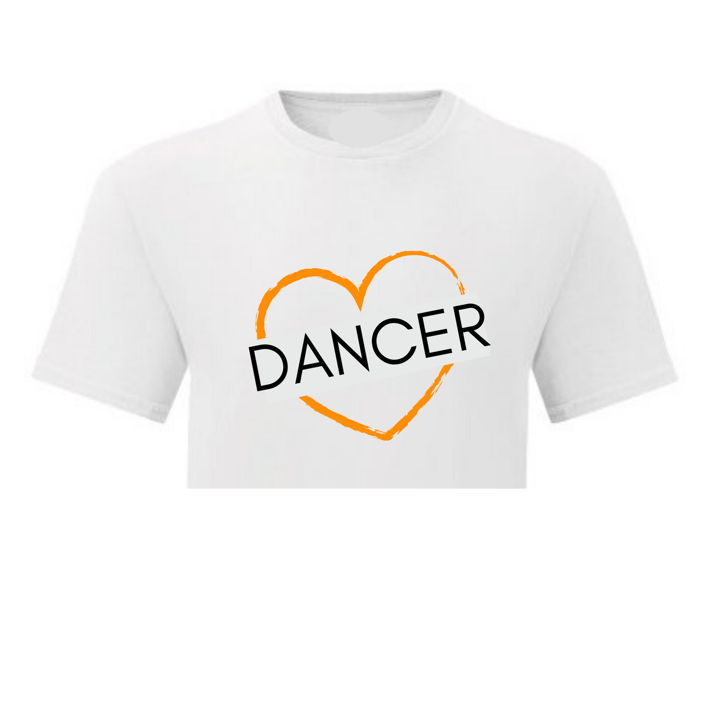 Electric Heart Cropped T-shirt