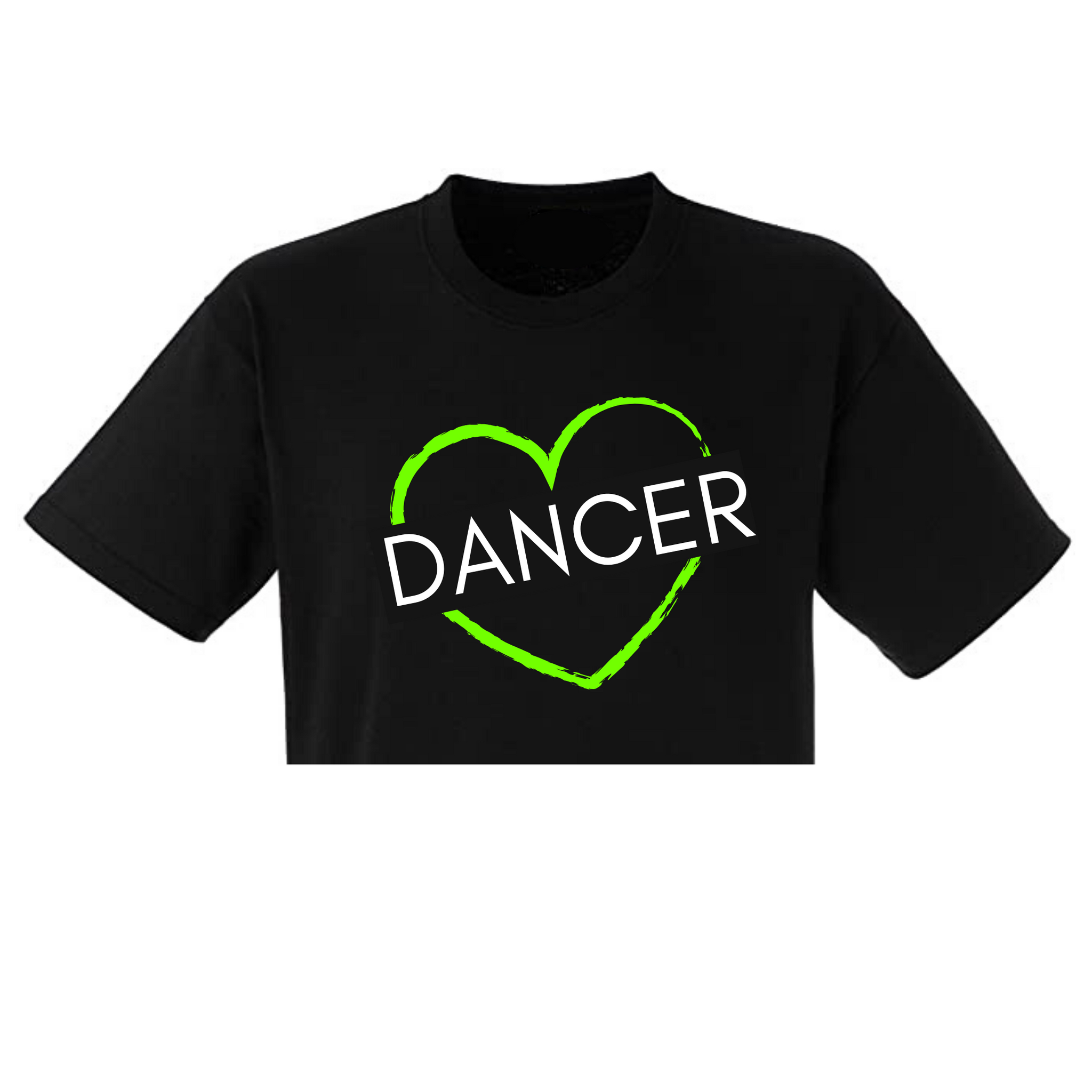 Electric Heart Cropped T-shirt