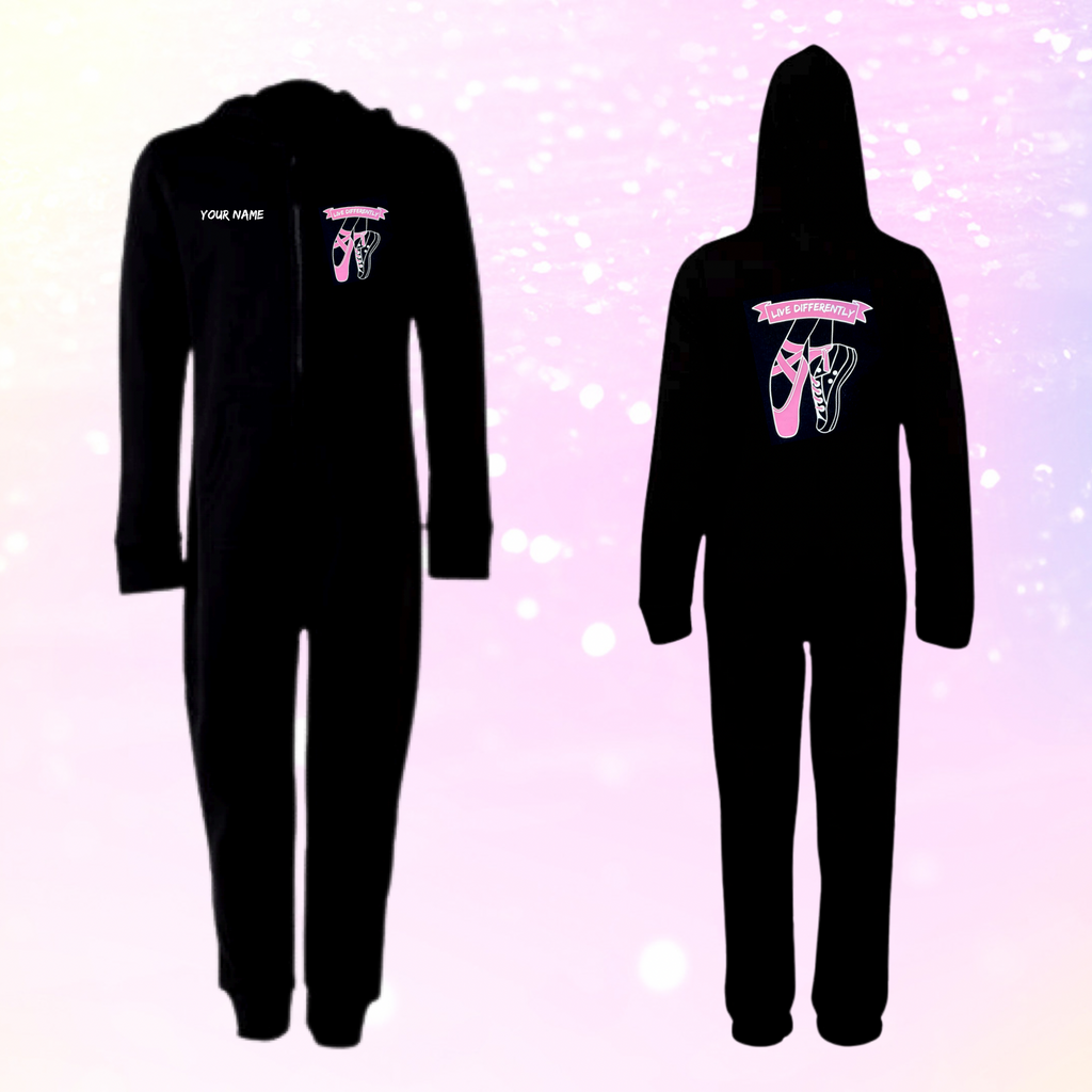 Live Differently Hooded Onesie