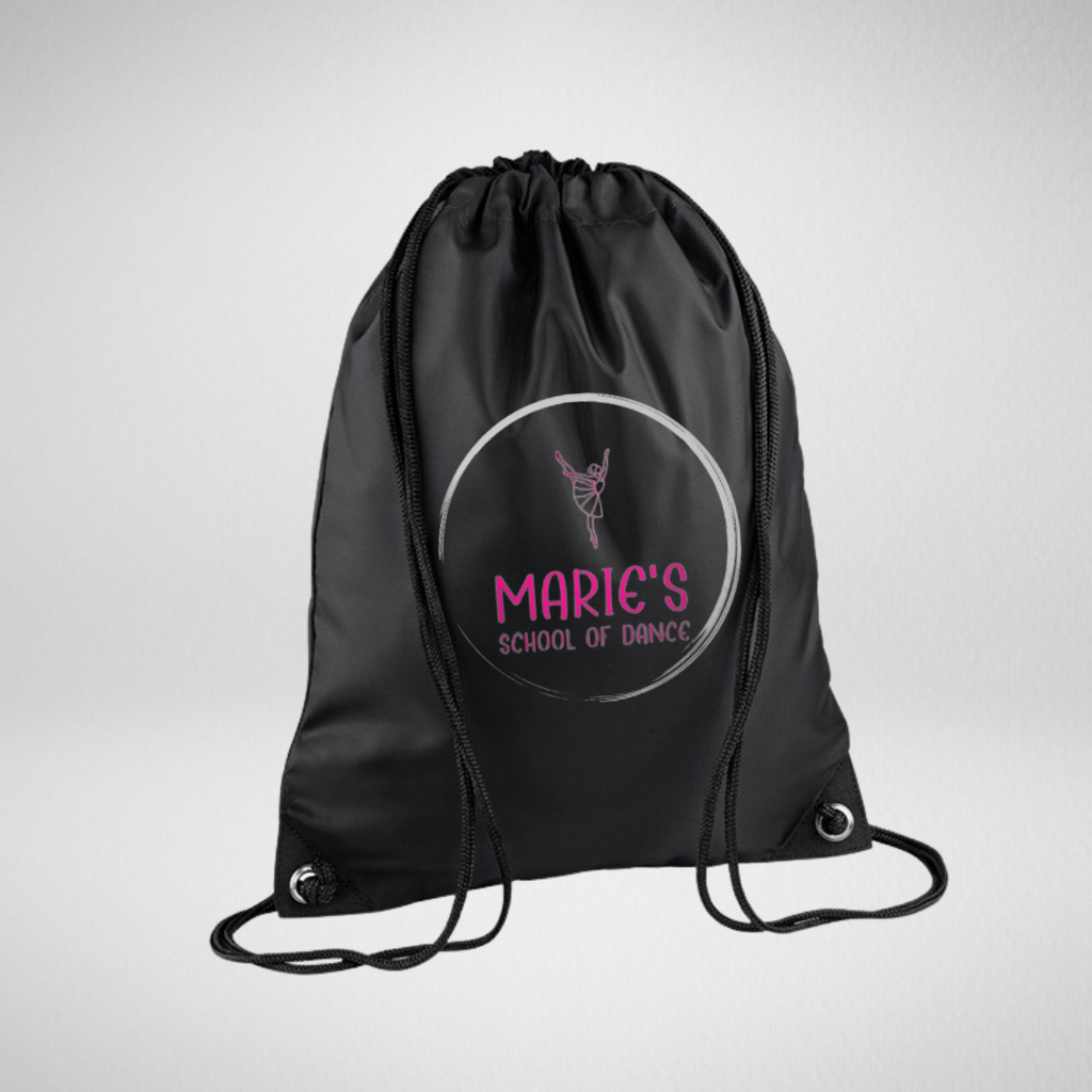 Marie's School Of Dance Drawstring Bag