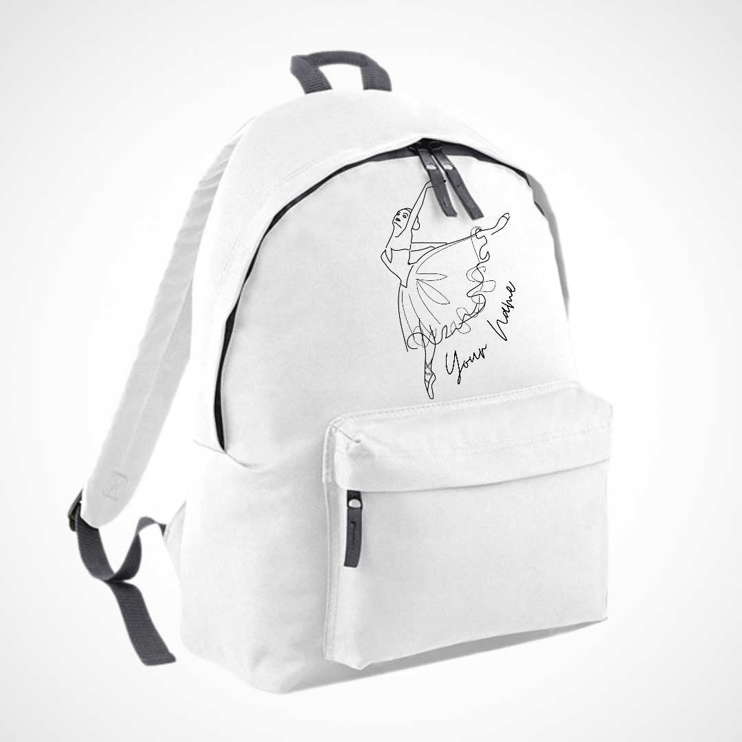 Personalised Dancer Rucksack