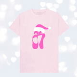 Novelty Christmas Pointe Shoe T-Shirt