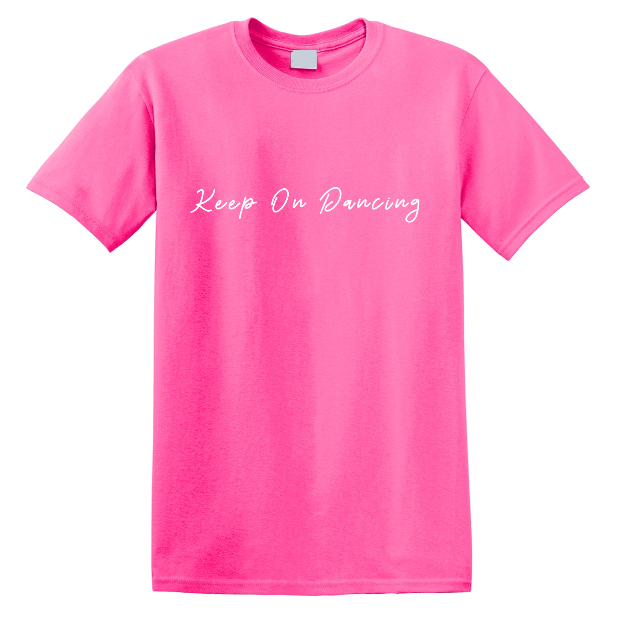 Keep On Dancing Slogan T-shirt