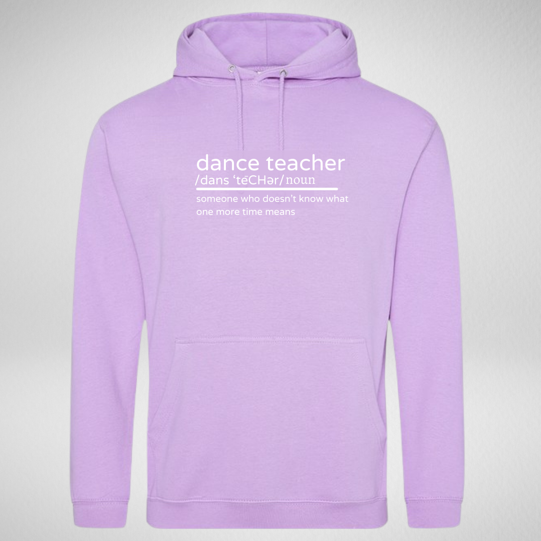Dance Teacher Definition Hoodie