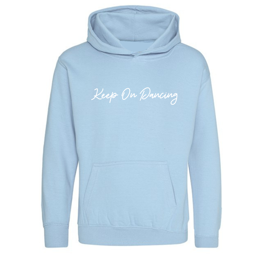 Keep On Dancing Slogan Hoodie