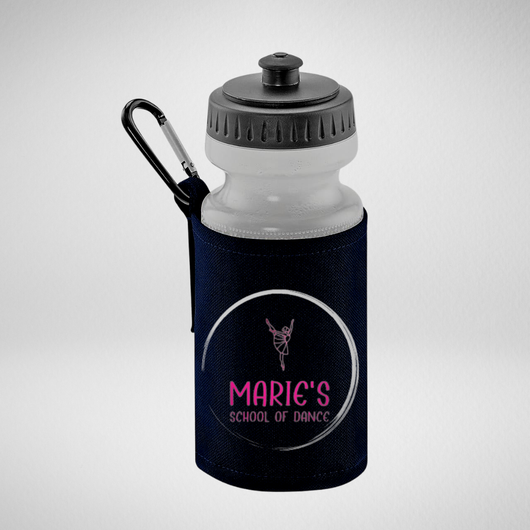 Marie's School Of Dance Plastic Water Bottle/Printed Cover
