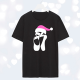 Novelty Christmas Pointe Shoe T-Shirt