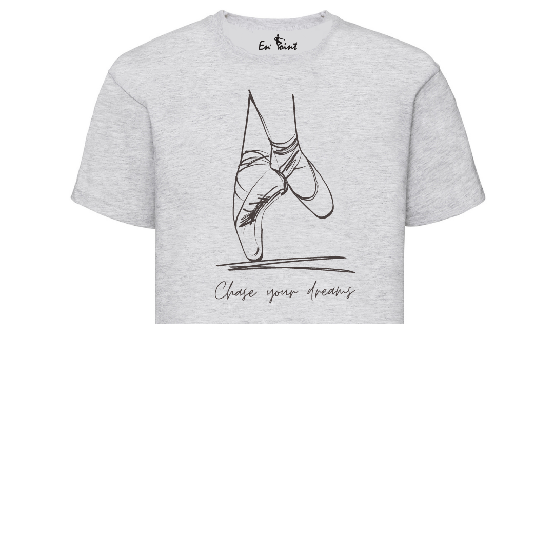 Chase Your Dreams Cropped T-shirt