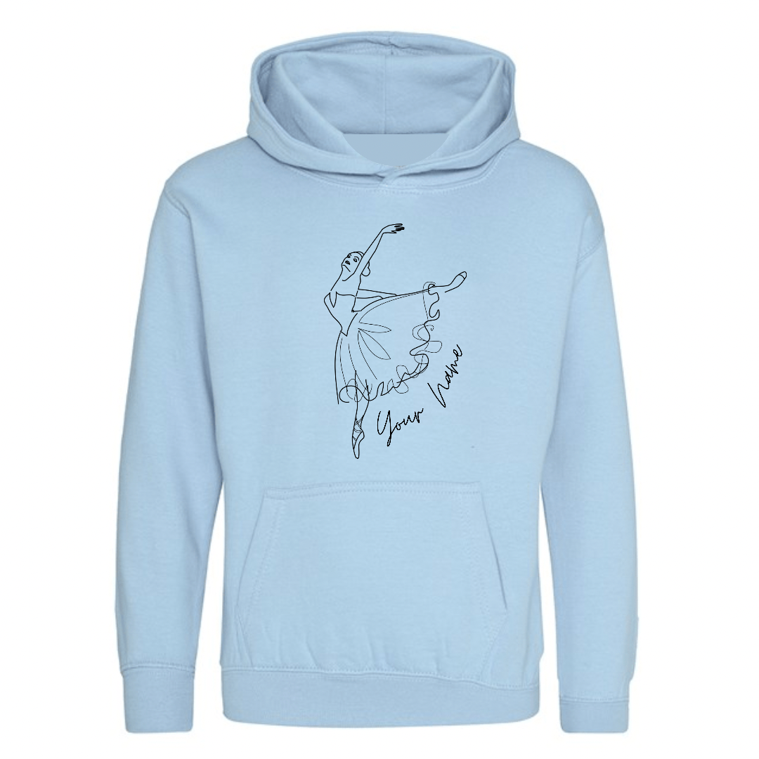 Personalised Dancer Hoodie