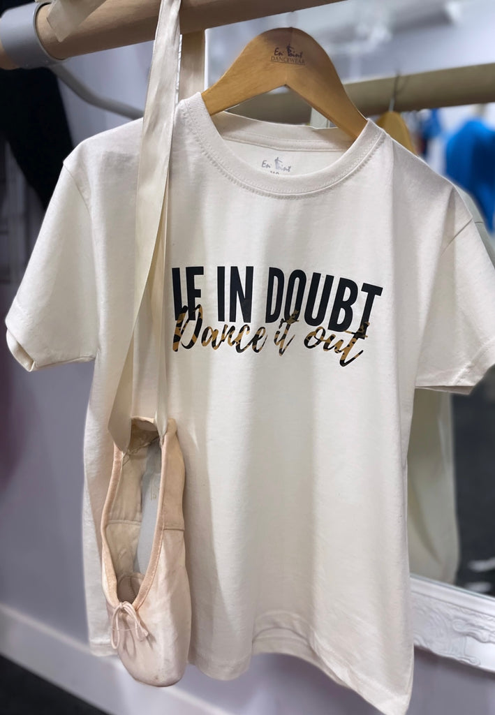 If In Doubt Dance It Out Leopard Tee