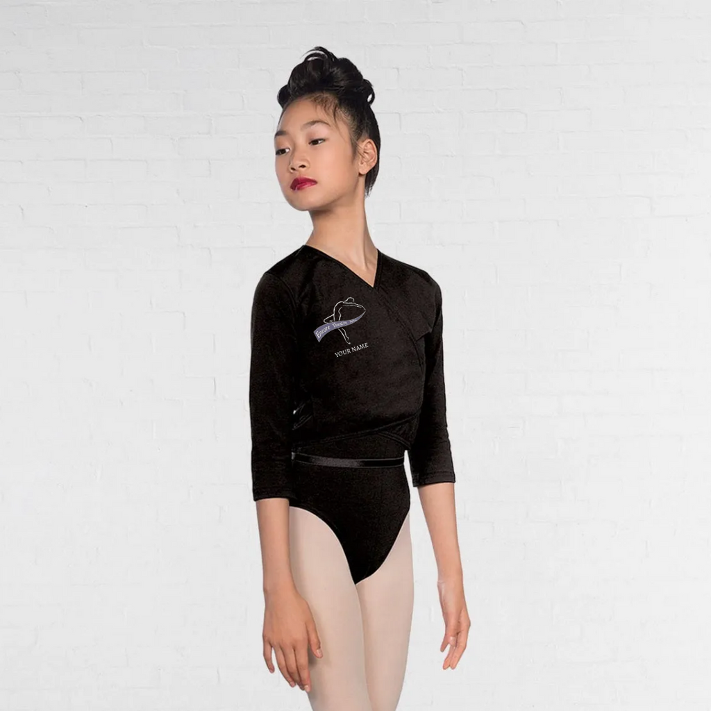 Encore Theatre Arts Polycotton Cross Over Cardigan
