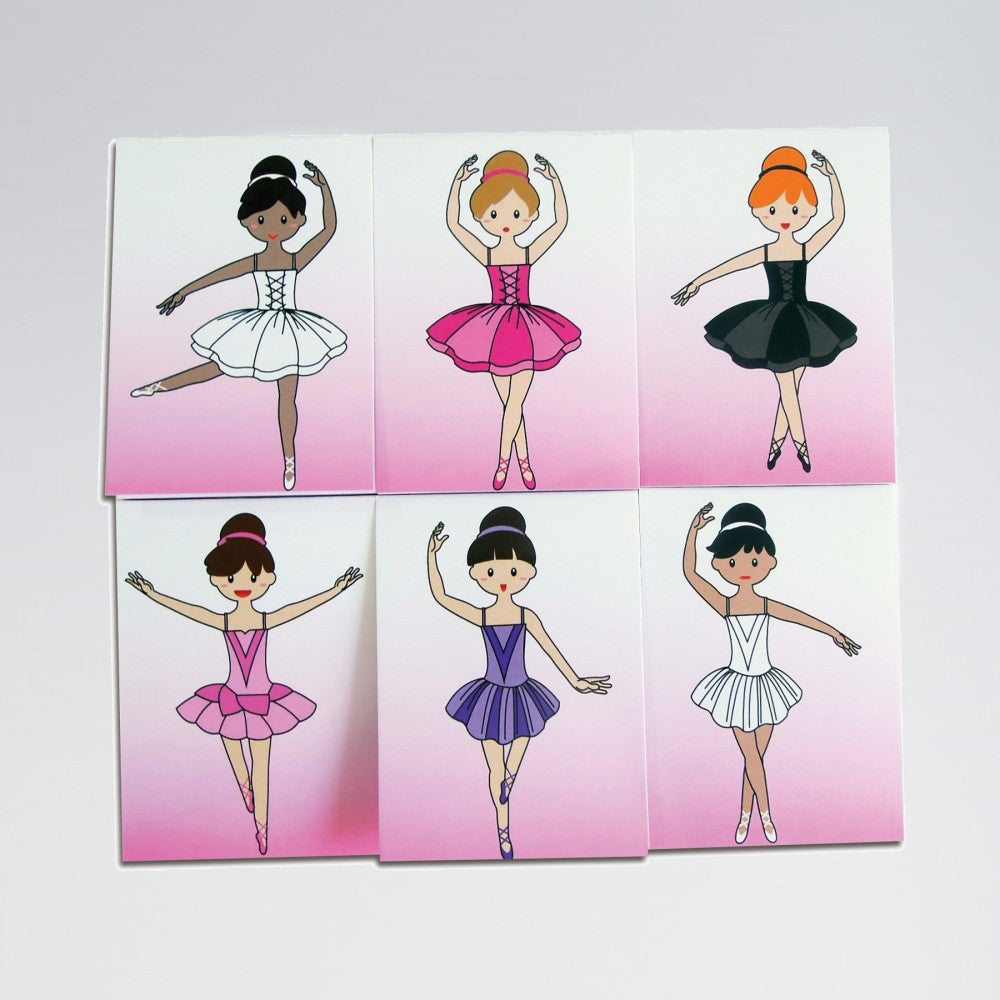 Ballerina Memo Note Pad-Accessories-Enpoint Dancewear